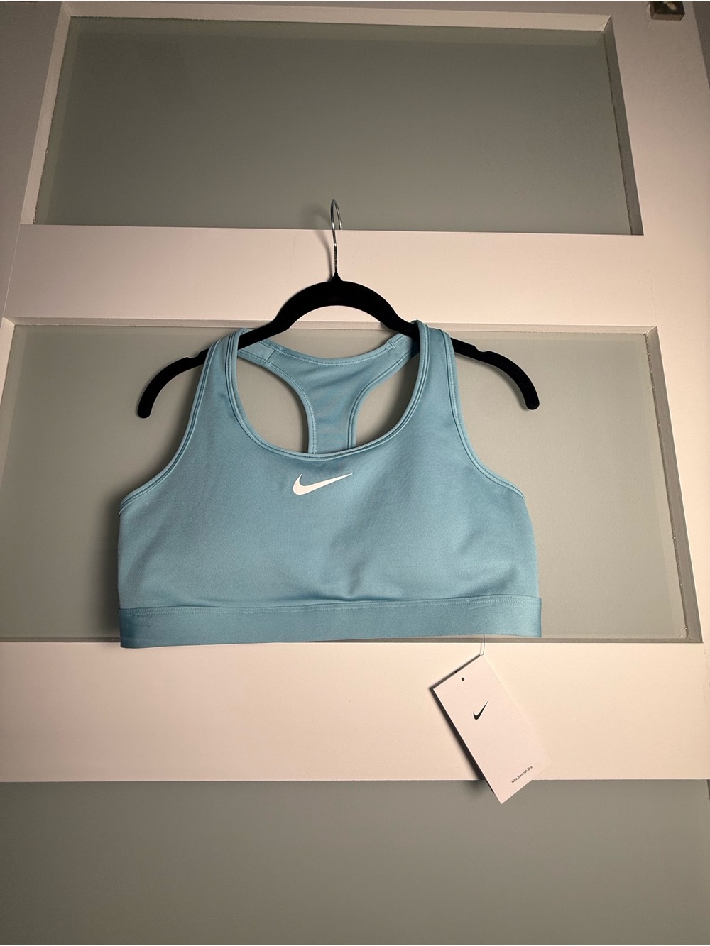 Nike Light Blue Racerback Dri-FIT Sports Bra
